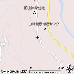 石川県白山市白峰イ93周辺の地図