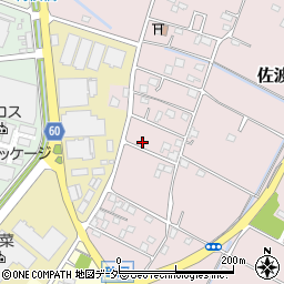 埼玉県加須市佐波343-1周辺の地図