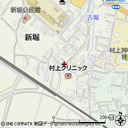 埼玉県熊谷市新堀138-4周辺の地図