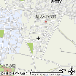 長野県松本市内田66-11周辺の地図