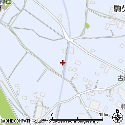 茨城県古河市新久田587周辺の地図