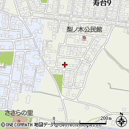 長野県松本市内田66-14周辺の地図