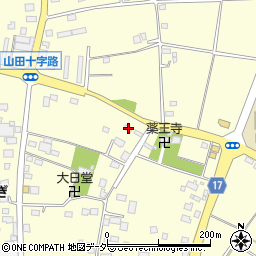 茨城県古河市東山田660周辺の地図
