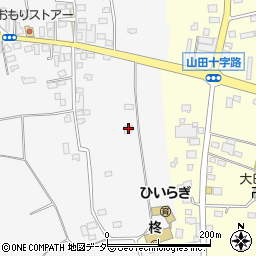 茨城県古河市山田733-15周辺の地図