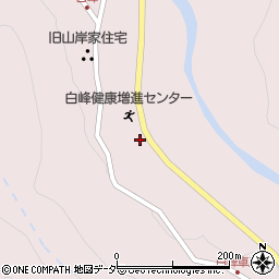 石川県白山市白峰ホ25周辺の地図