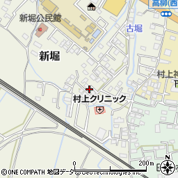 埼玉県熊谷市新堀138周辺の地図