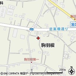 茨城県古河市駒羽根533周辺の地図