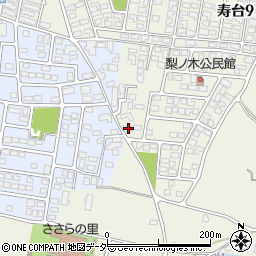 長野県松本市内田65周辺の地図