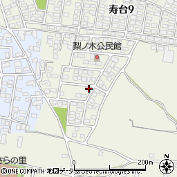 長野県松本市内田66-1周辺の地図