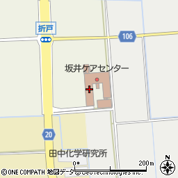 坂井ケアセンター周辺の地図