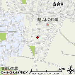 長野県松本市内田66-4周辺の地図