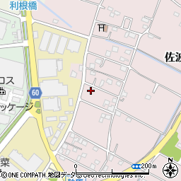 埼玉県加須市佐波343周辺の地図