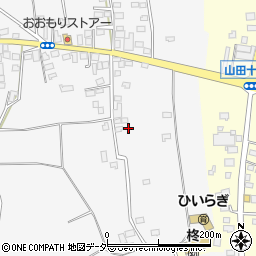 茨城県古河市山田733周辺の地図