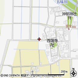 福井県坂井市丸岡町玄女周辺の地図