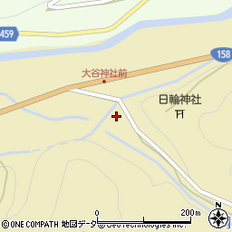 岐阜県高山市丹生川町大谷309-1周辺の地図