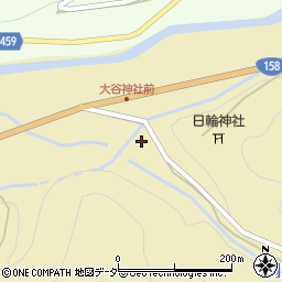 岐阜県高山市丹生川町大谷309周辺の地図