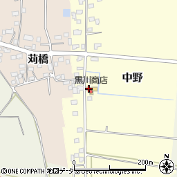 黒川商店周辺の地図