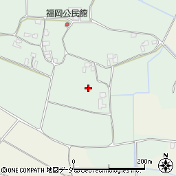 茨城県結城郡八千代町福岡周辺の地図