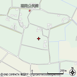 茨城県八千代町（結城郡）福岡周辺の地図
