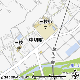 岐阜県高山市中切町681周辺の地図