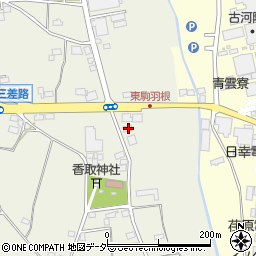 茨城県古河市駒羽根159周辺の地図