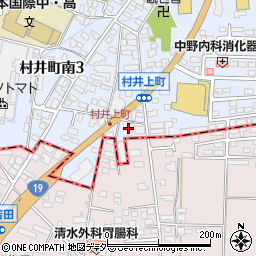 株式会社メフォス　長野事業部周辺の地図