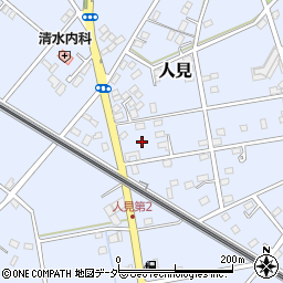 埼玉県深谷市人見375周辺の地図