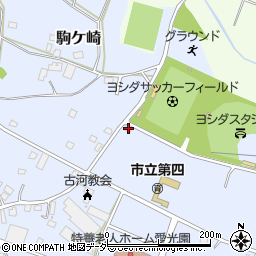 茨城県古河市新久田247周辺の地図