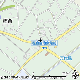 埼玉県深谷市樫合26周辺の地図