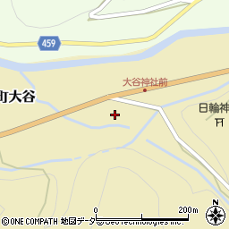 岐阜県高山市丹生川町大谷301周辺の地図