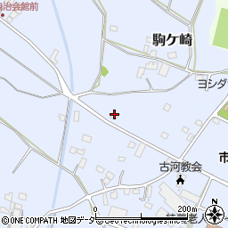 茨城県古河市新久田510周辺の地図