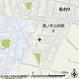 長野県松本市内田63周辺の地図