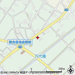 埼玉県深谷市樫合133周辺の地図