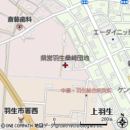 県営羽生桑崎団地周辺の地図