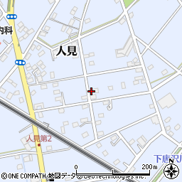 埼玉県深谷市人見371周辺の地図