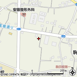 茨城県古河市駒羽根344周辺の地図