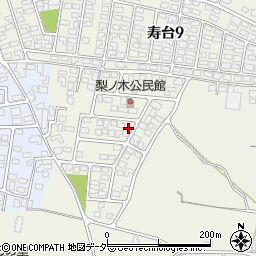 長野県松本市内田82周辺の地図