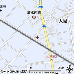 埼玉県深谷市人見540周辺の地図