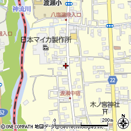 埼玉県児玉郡神川町渡瀬606-3周辺の地図