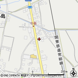 茨城県下妻市小島865周辺の地図