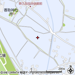 茨城県古河市新久田604周辺の地図