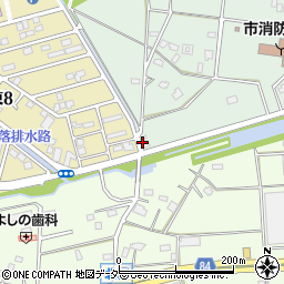 中田サイクル周辺の地図