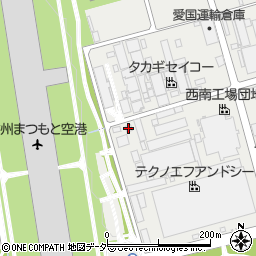 ニッペ松本　調色サービスステーション周辺の地図