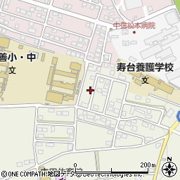 長野県松本市内田812周辺の地図
