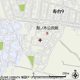 長野県松本市内田62周辺の地図