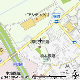 水戸信用金庫小川支店周辺の地図