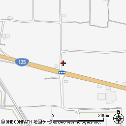 茨城県つくば市北条3901周辺の地図