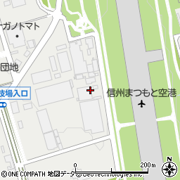 株式会社カシイ産業　松本営業所周辺の地図