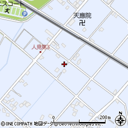 埼玉県深谷市人見512周辺の地図