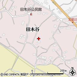 茨城県小美玉市田木谷561周辺の地図